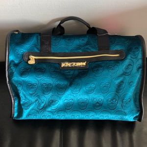 Betsey Johnson Skull Weekender